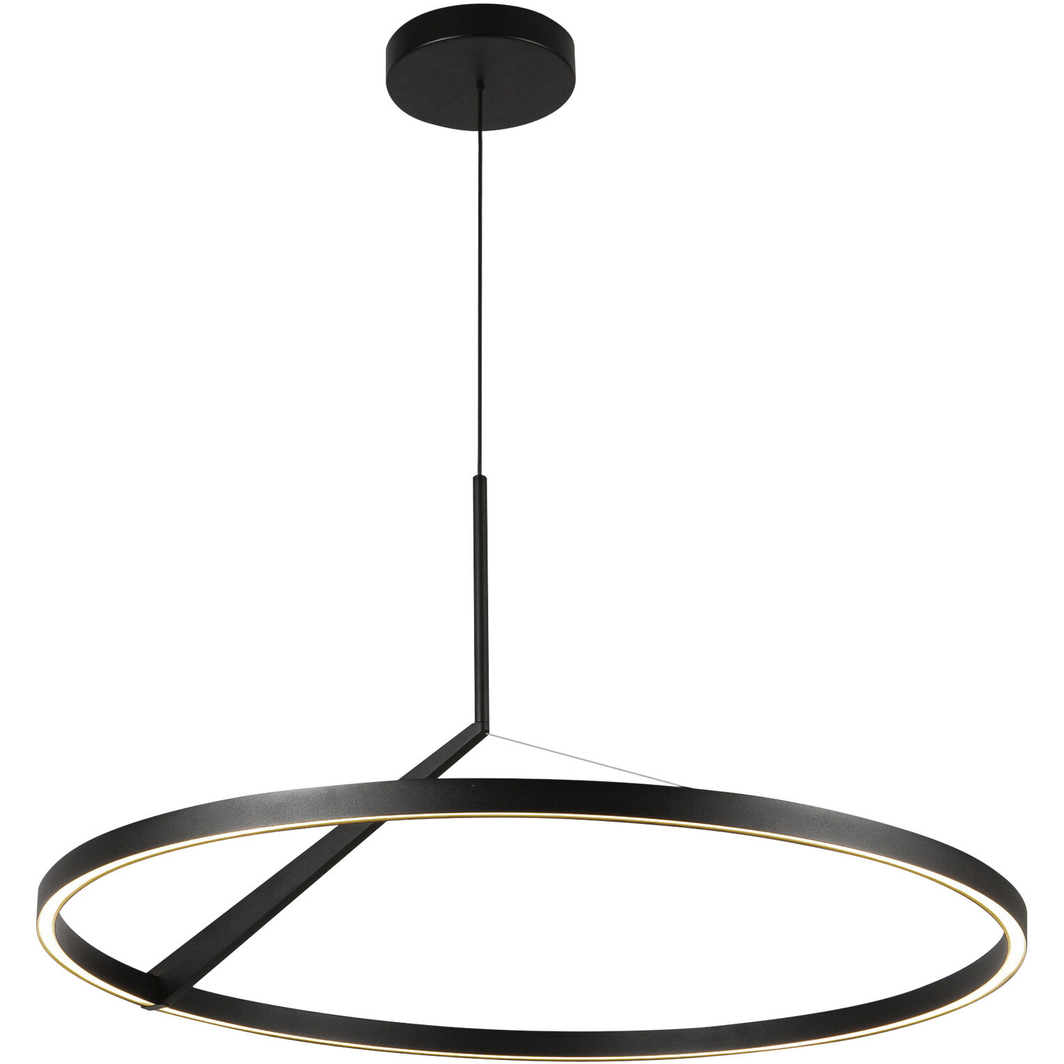 Roda Pendant Ceiling Light in Black