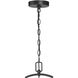 Kendrix 2 Light 7.5 inch Powder Coated Black Outdoor Hanging Lantern