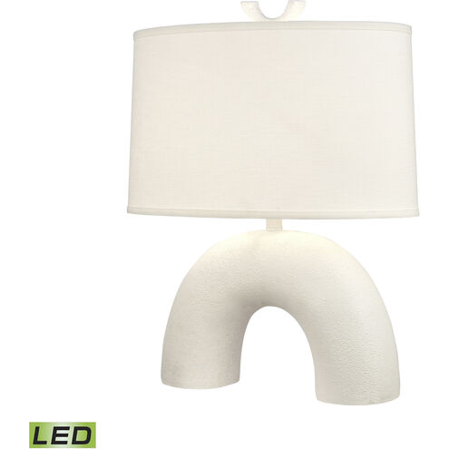Flection 25 inch 9.00 watt Dry White Table Lamp Portable Light