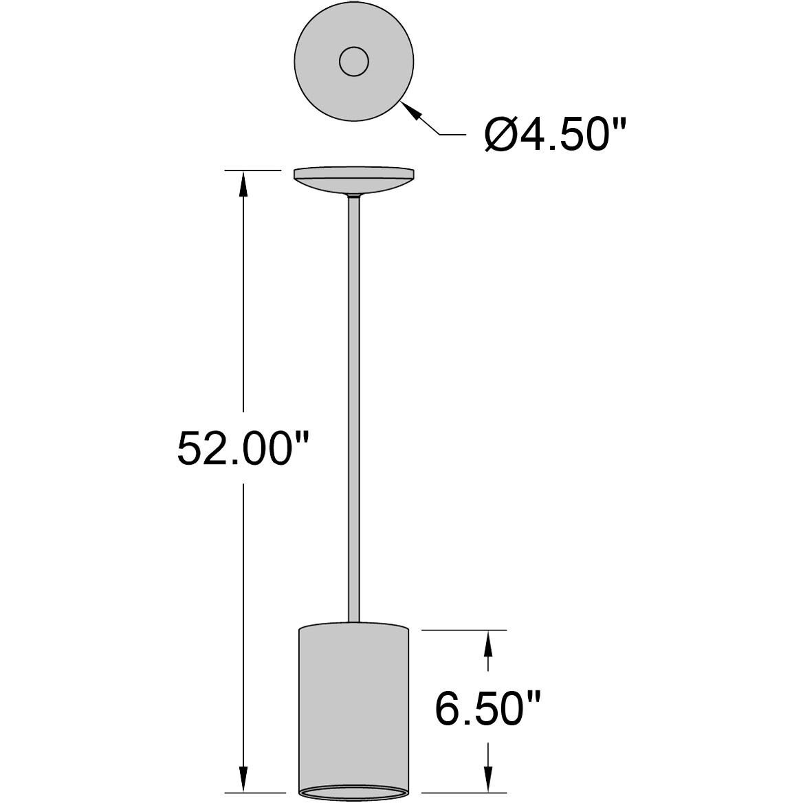 Pilson 4.75 inch Satin Pendant Ceiling Light