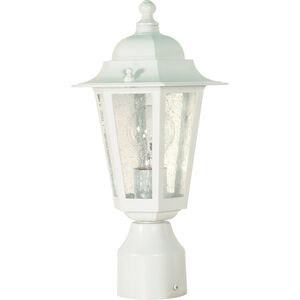 Cornerstone 1 Light 14 inch White Outdoor Post Lantern