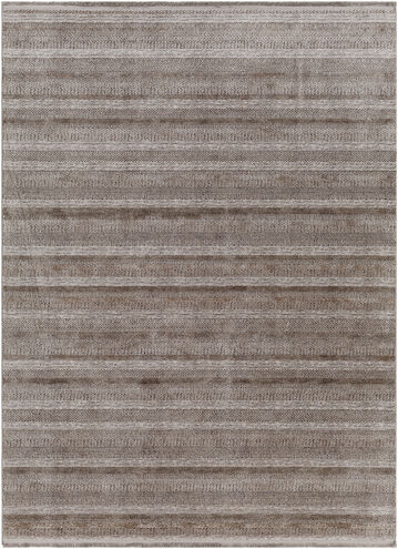 Eclipse 114 X 79 inch Grey Rug in 7 x 9, Rectangle
