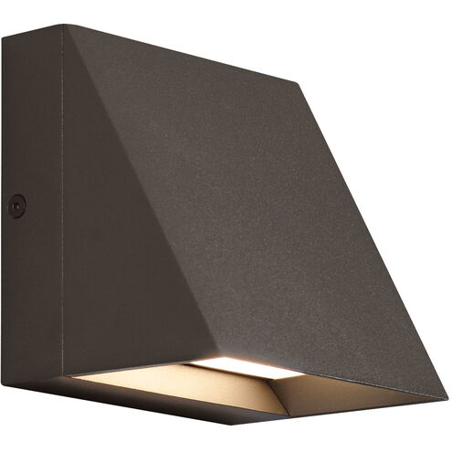 Sean Lavin Pitch LED 5 inch Bronze Outdoor Wall Light in LED 80 CRI 2700K, Integrated LED