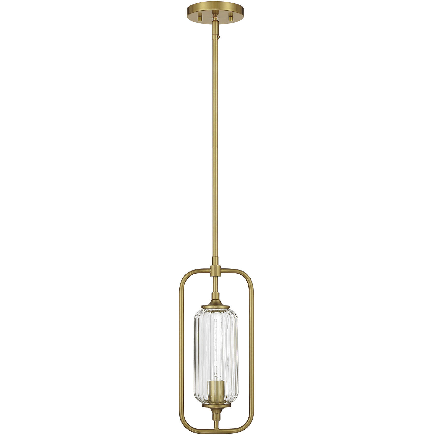 Holton 1 Light 6.5 inch Warm Brass Mini-Pendant Ceiling Light