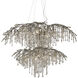 Autumn Twilight 40 inch 60.00 watt Mystic Gold Chandelier Ceiling Light, Large