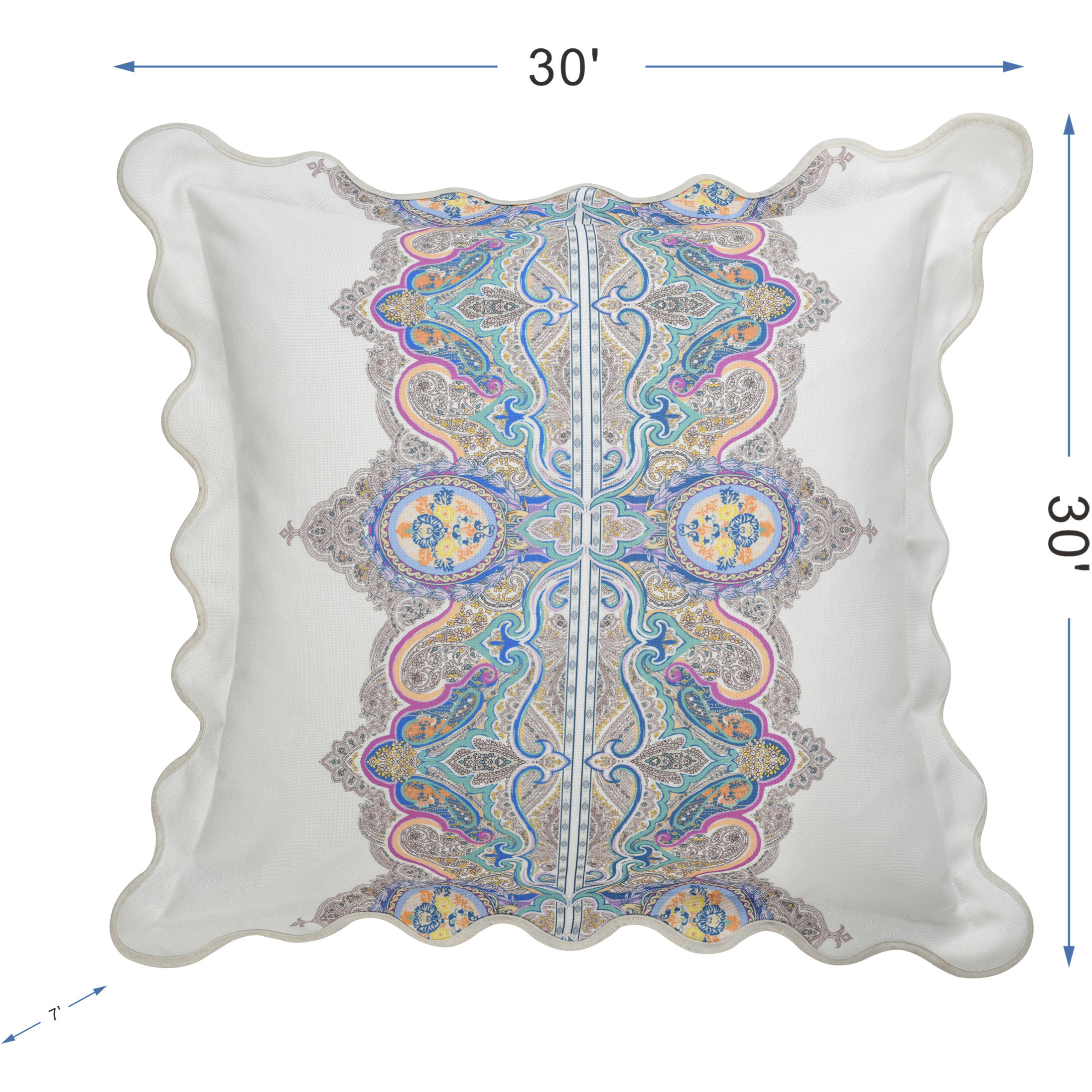 Heather 30 X 7 inch Multi Pillow