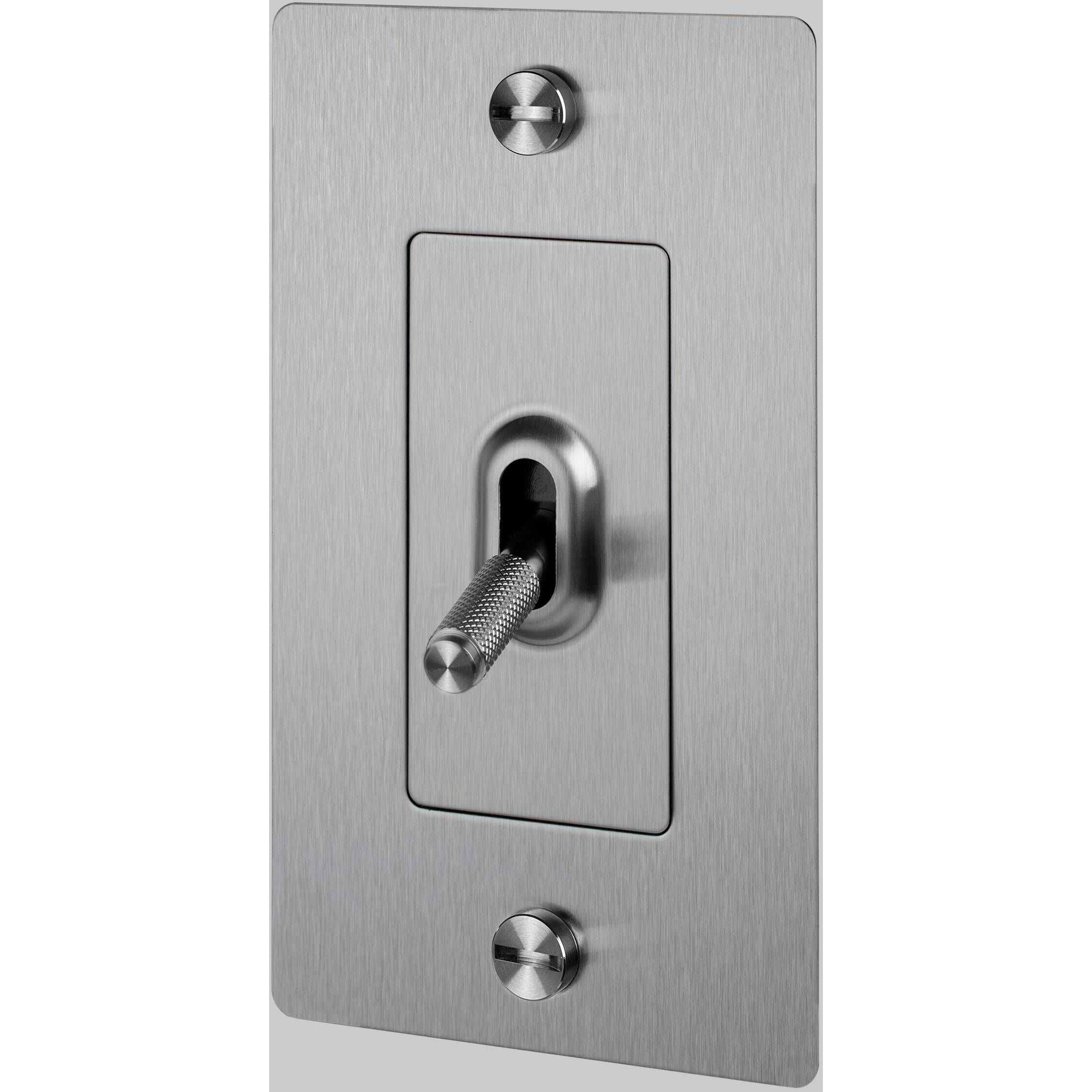 1G Toggle 120-277 Steel Light Switch