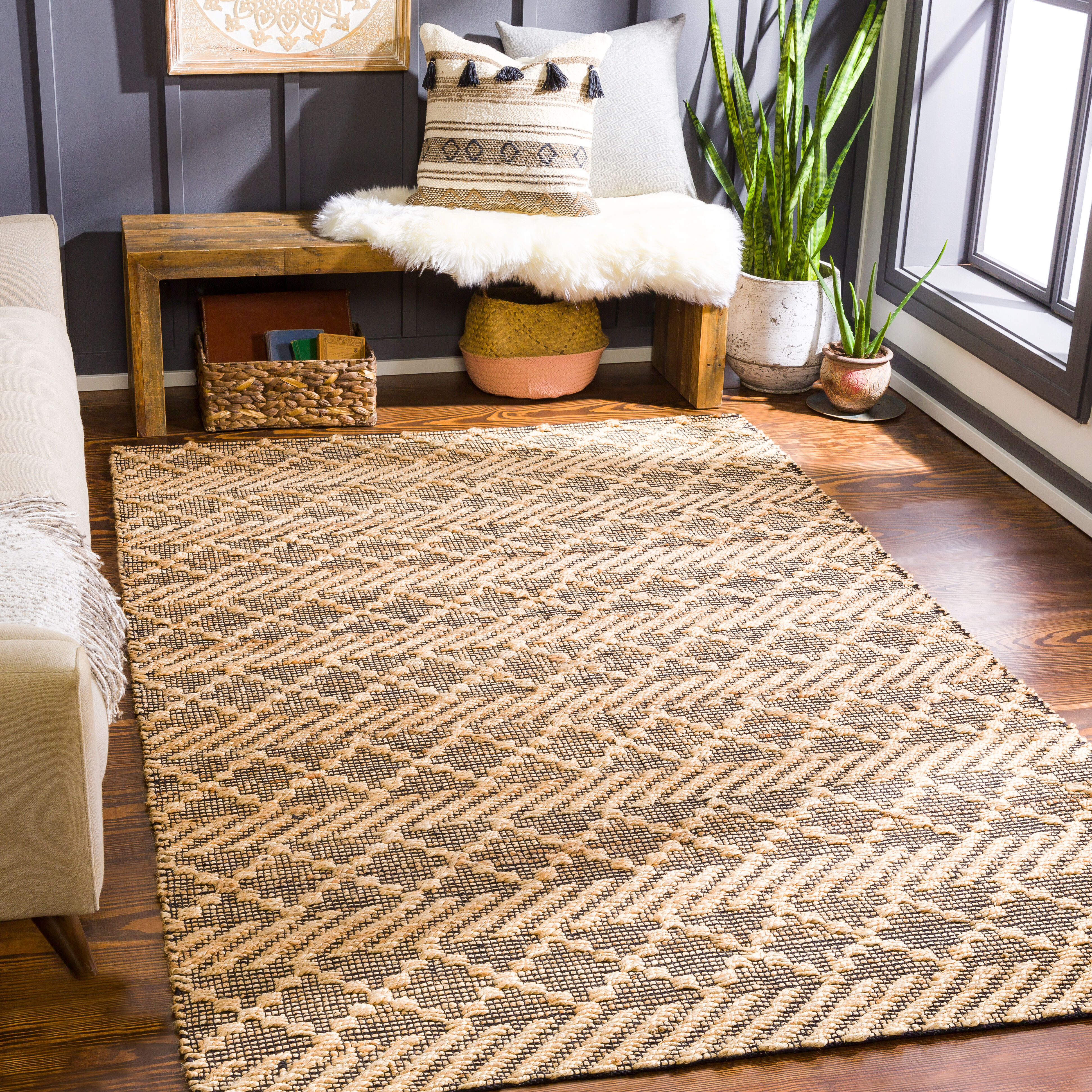Santa Barbara 60 X 36 inch Tan Rug in 3 x 5, Rectangle