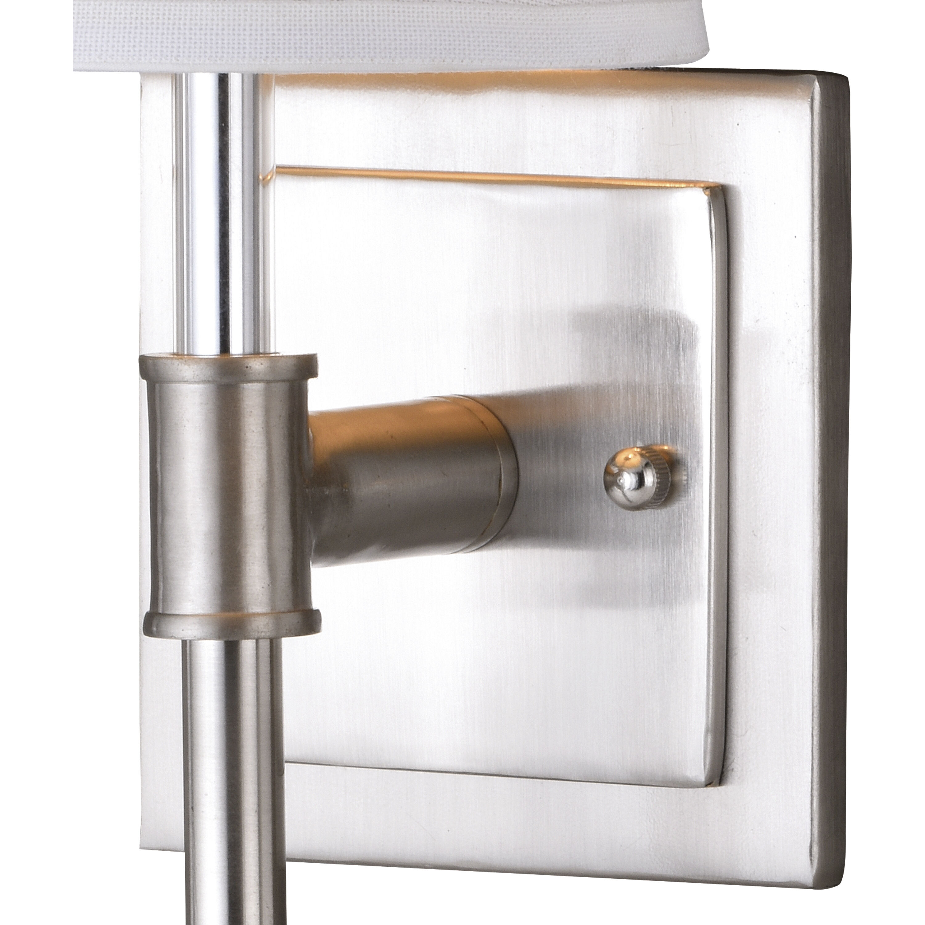 Ritz LED 6.75 inch Satin Nickel Bathroom Light Wall Light