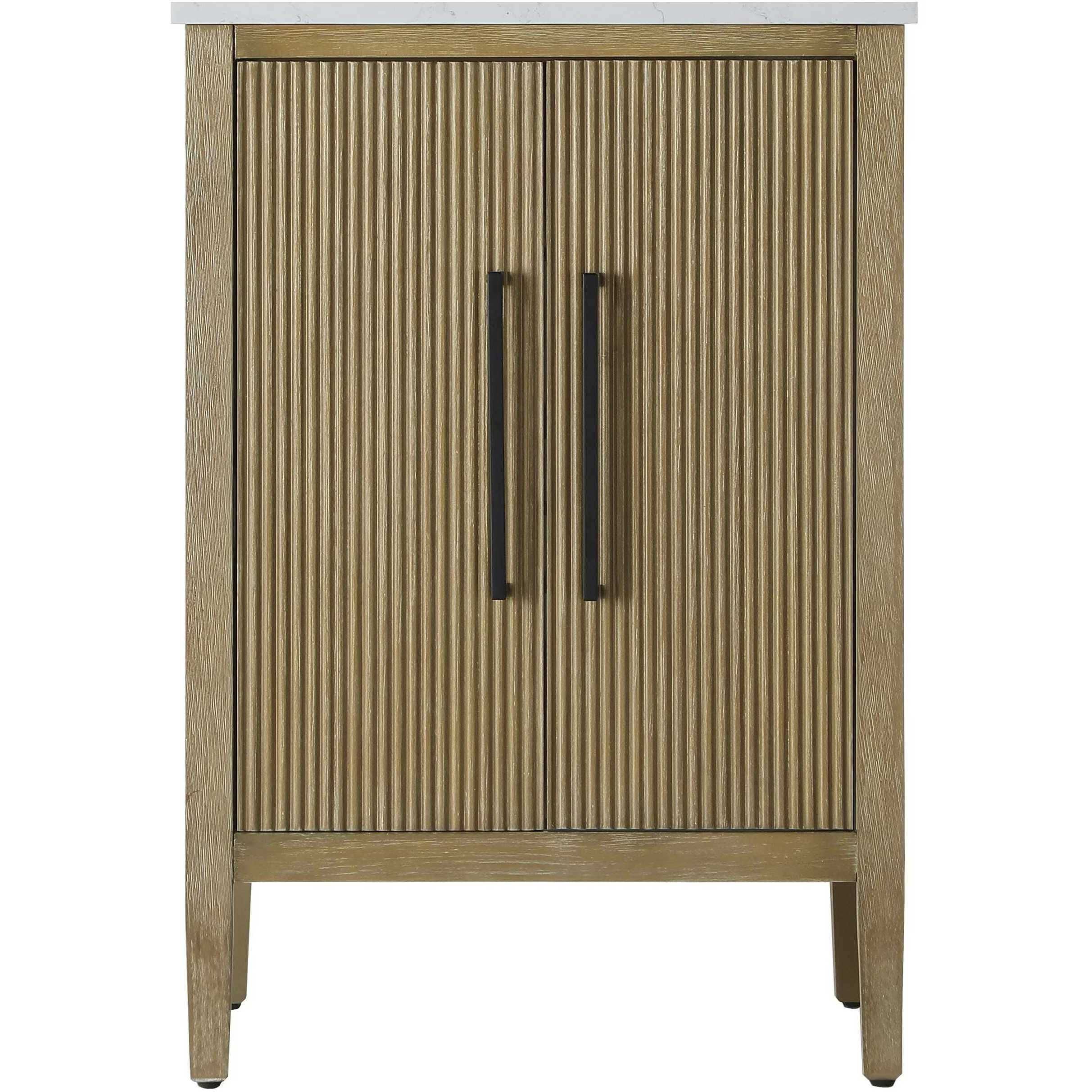 Blakely 24 X 35 inch Linen Oak Bathroom Vanity Cabinet