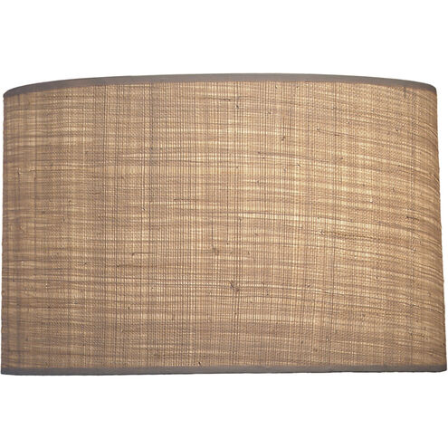 Ellie Natural Raffia 15 inch Lampshade, Drum