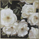 Sweet Gardenias White and Black and Gold Wall Art