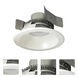 Cobalt Click White Recessed Light in 2700K, 1000