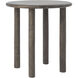 Cetus 22 X 21 inch Walnut Side Table