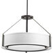 Ratio 4 Light Antique Bronze Pendant Ceiling Light, Design Series