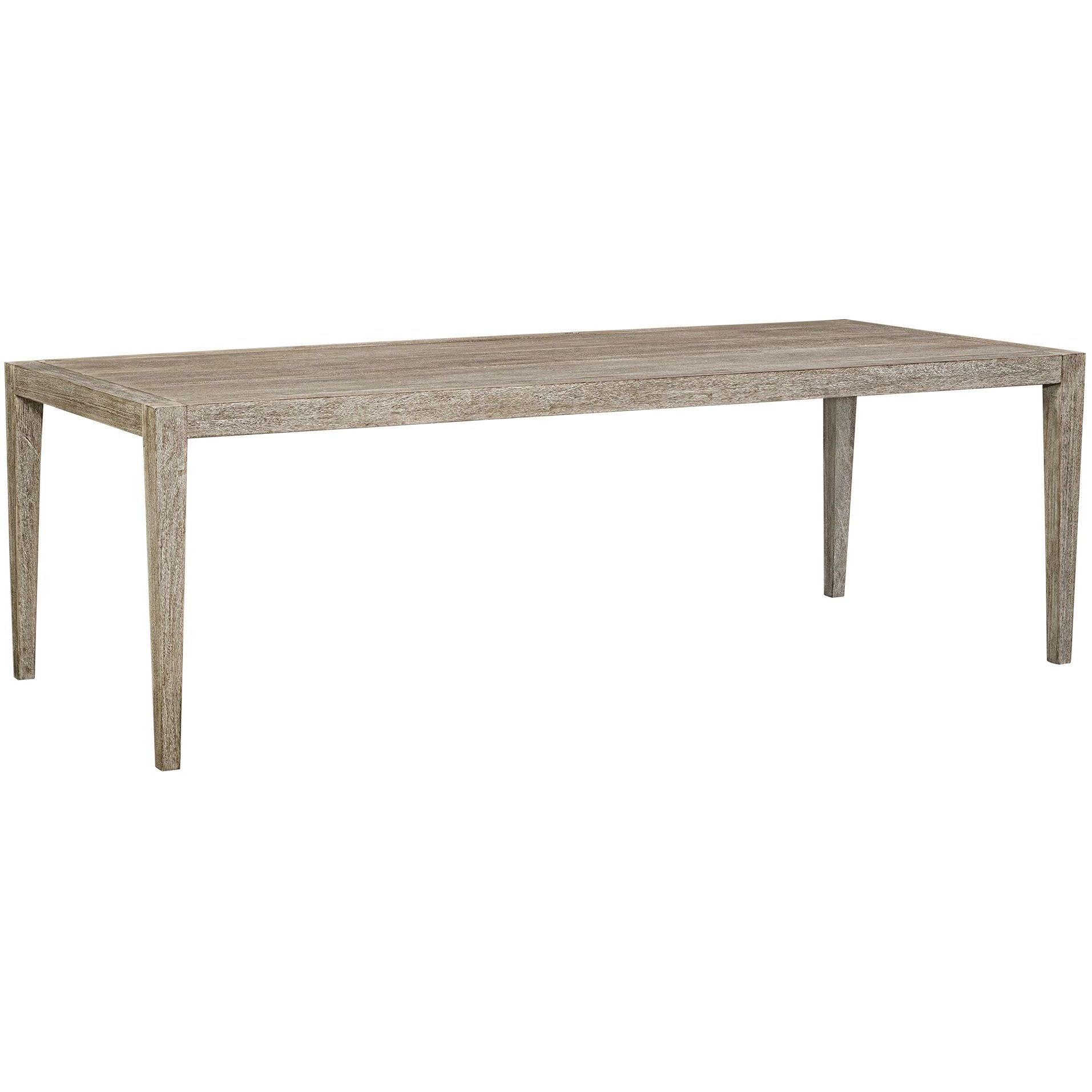 Kirkham 92 X 29.75 inch Cerused Wheat Outdoor Dining Table