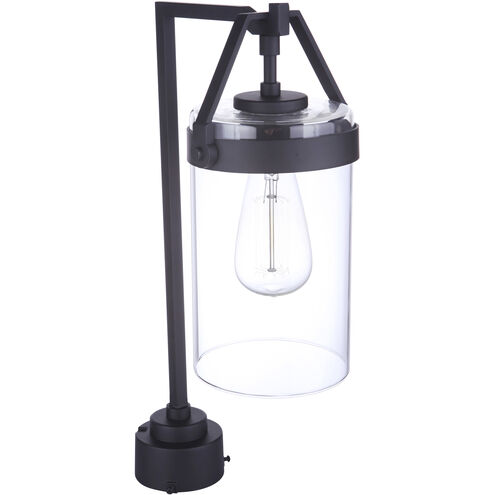 Franklin 1 Light 17 inch Midnight Outdoor Post Mount