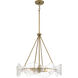 Elora 6 Light 24 inch Legacy Brass Pendant Ceiling Light