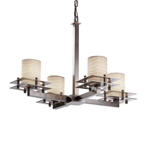 Metropolis 4 Light 25.00 inch Chandelier