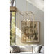 Gaultier 6 Light 18 inch Mondern Gold Chandelier Ceiling Light in Modern Gold