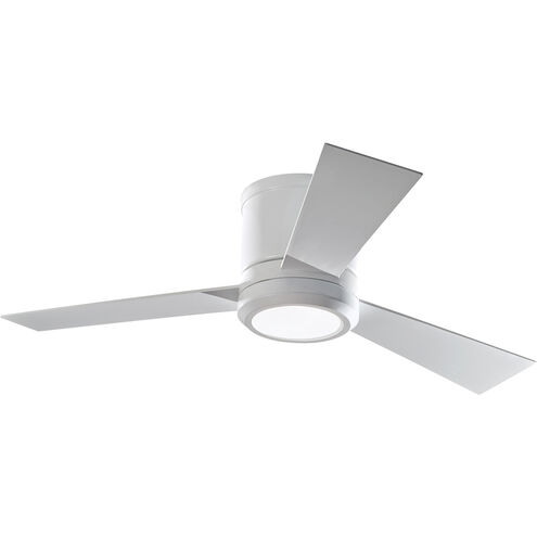 Clarity 42 42 inch Matte White Ceiling Fan