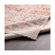 Ephesians 93 X 60 inch Pale Pink/Rose/Silver Gray/Bright Red/Saffron Rugs, Rectangle