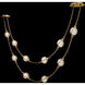 Forever Lovelace LED 5 inch Aged Brass Pendant Ceiling Light