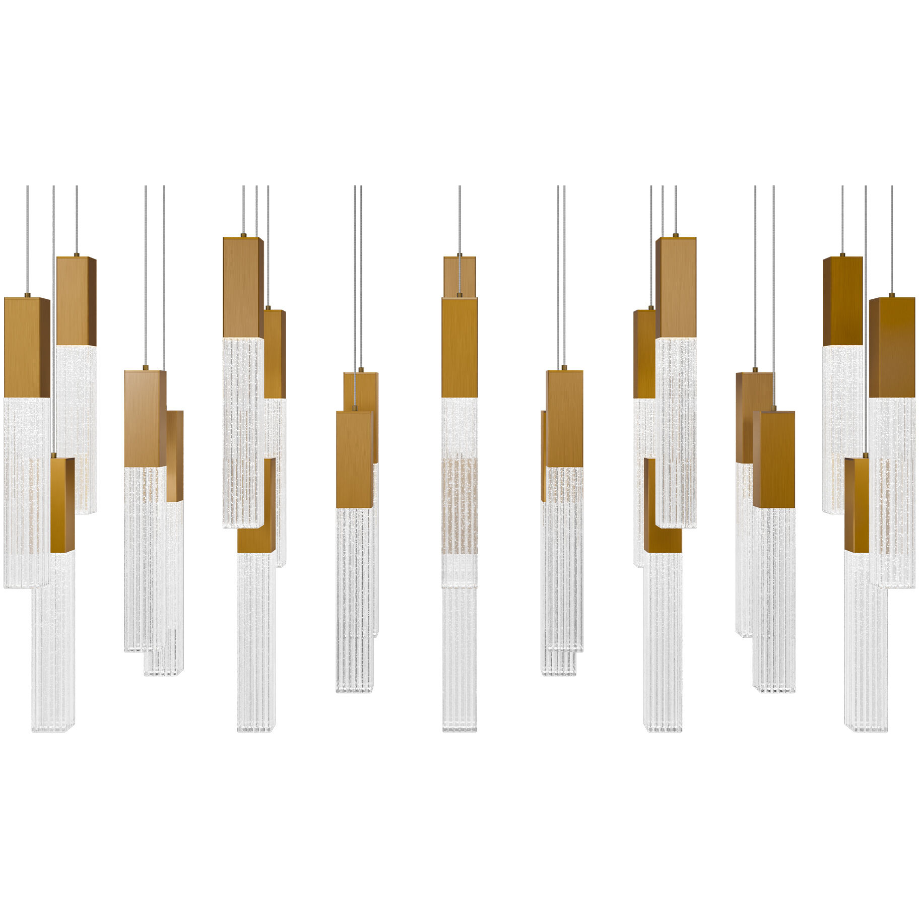 Cinema LED 12 inch Aged Brass Indoor Hanging Lighting Ceiling Light