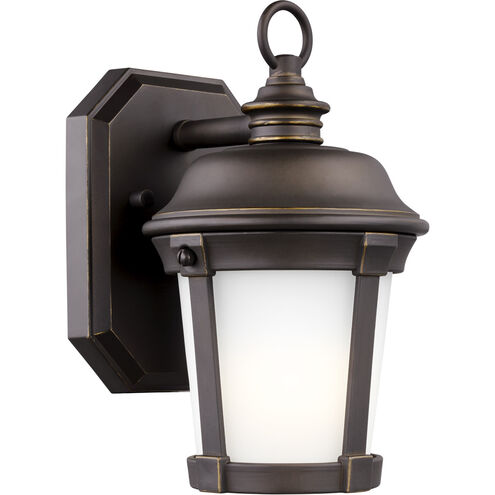 Calder 1 Light 10 inch Antique Bronze Outdoor Wall Lantern, Small