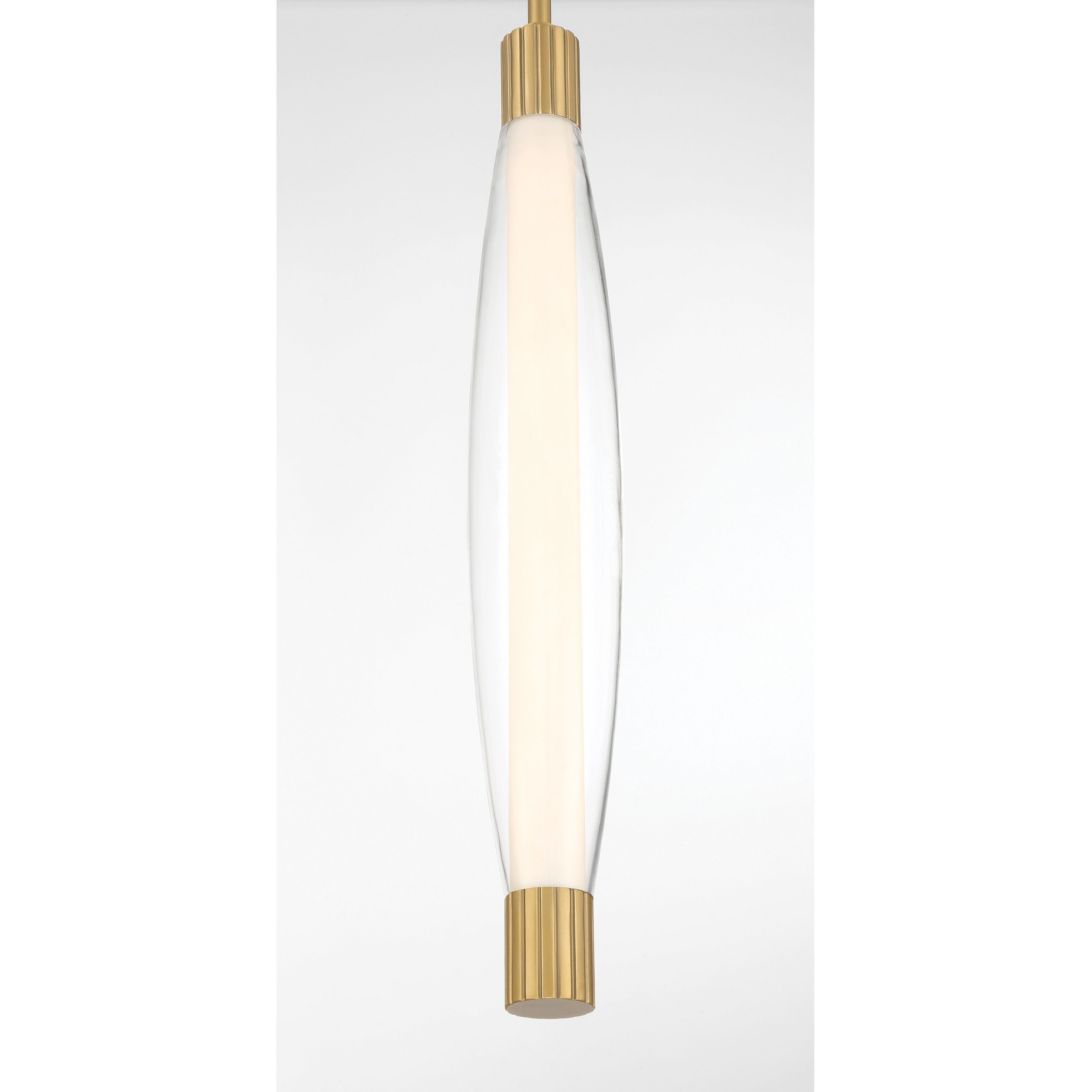 Verto LED 3 inch Legacy Brass Pendant Ceiling Light