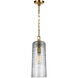 Sean Lavin Elmore 1 Light 5.88 inch Burnished Brass Cylinder Pendant Ceiling Light