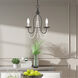 Alessia 3 Light 13 inch Black Mini Chandelier Ceiling Light