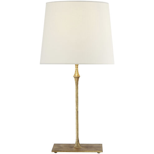 Studio VC Dauphine 23.5 inch 100.00 watt Gilded Iron Bedside Lamp Portable Light in Linen