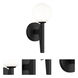 Scriben LED 4.75 inch Matte Black Wall Sconce Wall Light