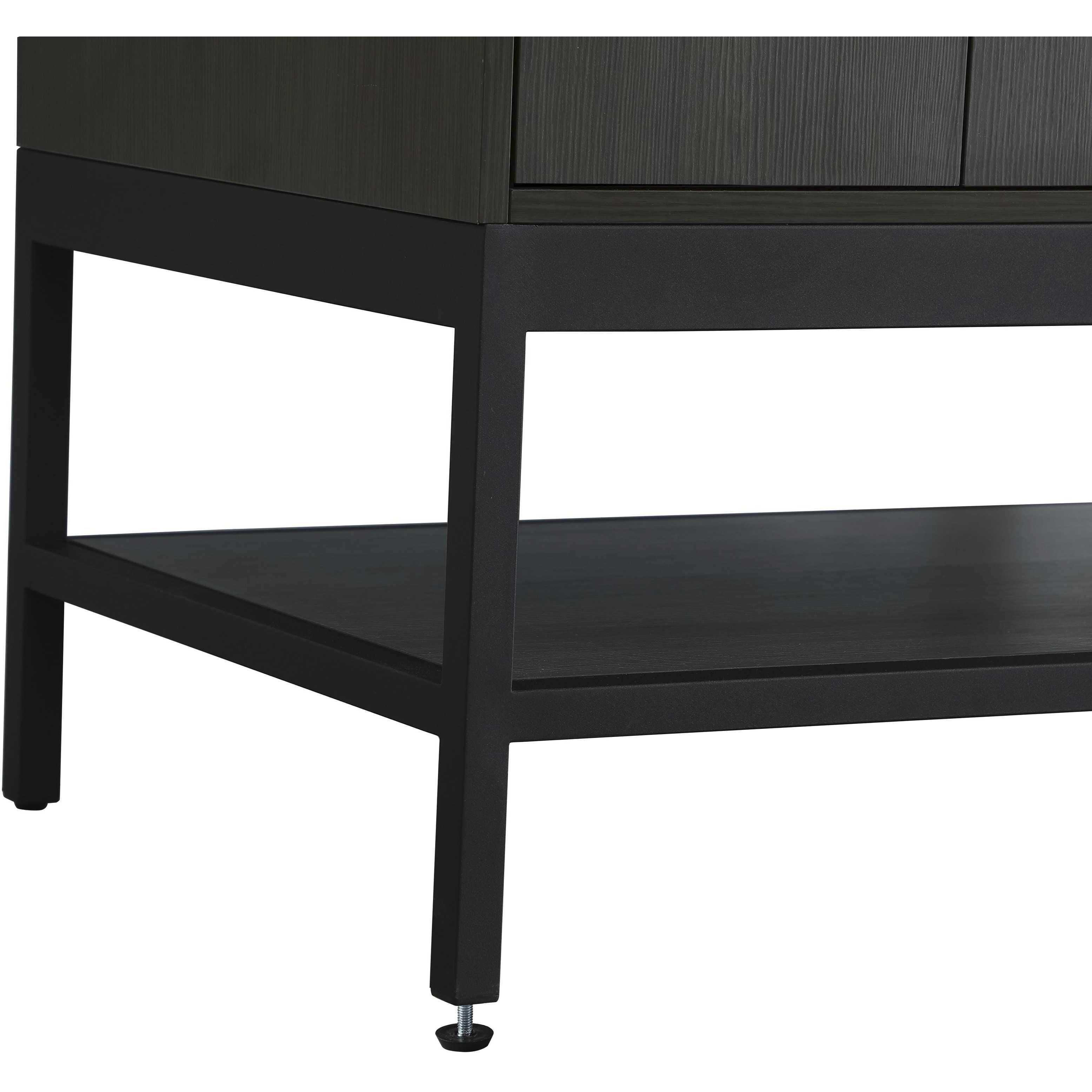 Lennox 42 X 34 inch Mocha Brown Bathroom Vanity Cabinet