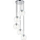 Baxter 5 Light 18 inch Chrome Pendant Ceiling Light