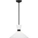 Drew & Jonathan Belcarra 1 Light 15 inch Midnight Black Pendant Ceiling Light