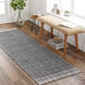 Sycamore 96 X 30 inch Medium Grey Rug, Runner