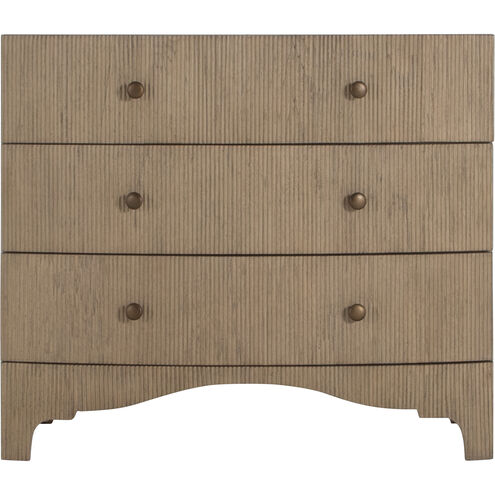 Princeton Blonde Natural / Brushed Bronze Chest