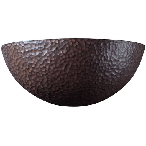 Ambiance LED 10.5 inch Hammered Iron Wall Sconce Wall Light