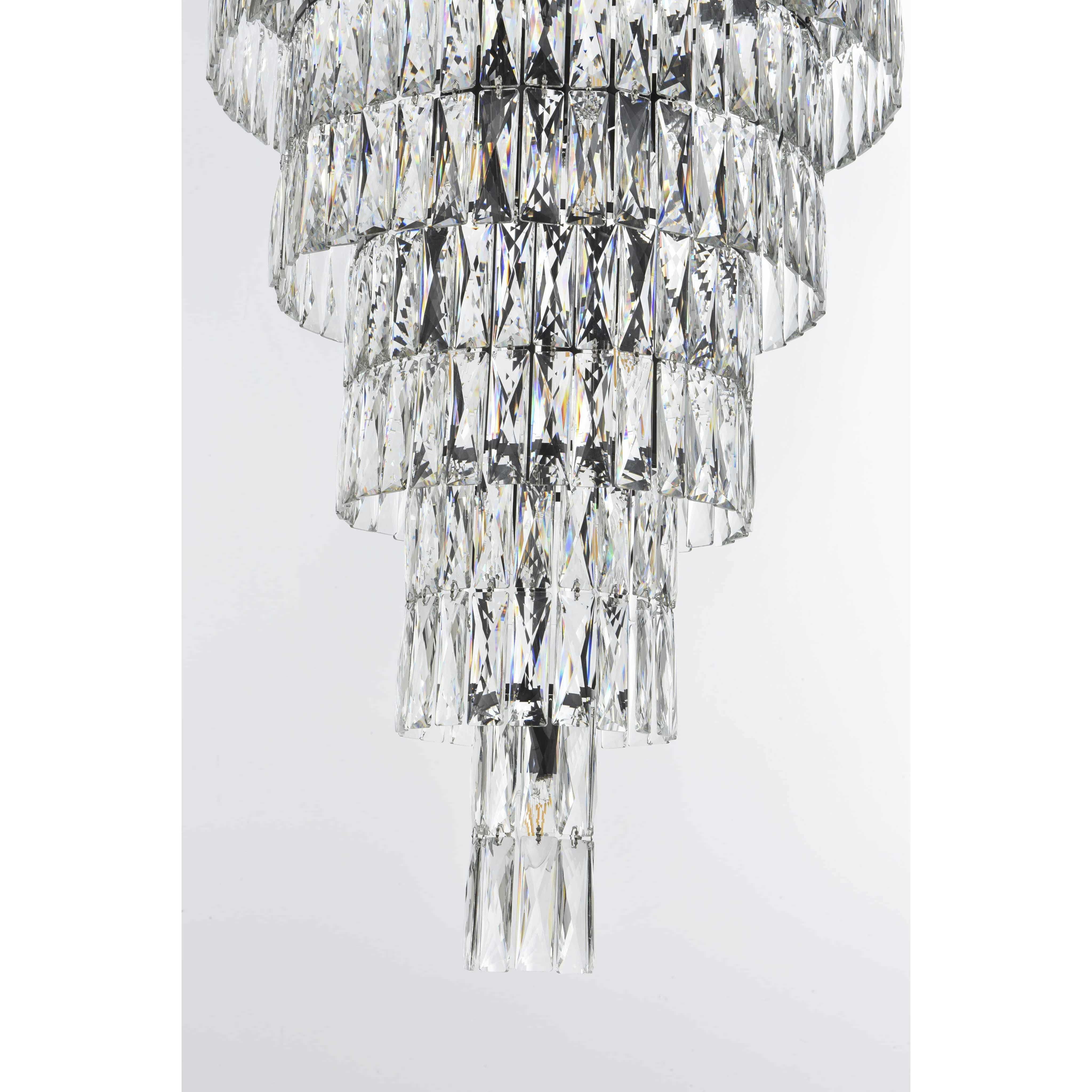 Josephine 61 Light 41 inch Black Chandelier Ceiling Light