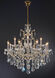 Canada 19 Light 35 inch Chrome Chandelier Ceiling Light