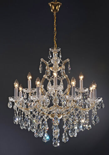 Canada 19 Light 35 inch Chrome Chandelier Ceiling Light