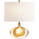 Celestial 13 inch 100.00 watt Brown Table Lamp Portable Light