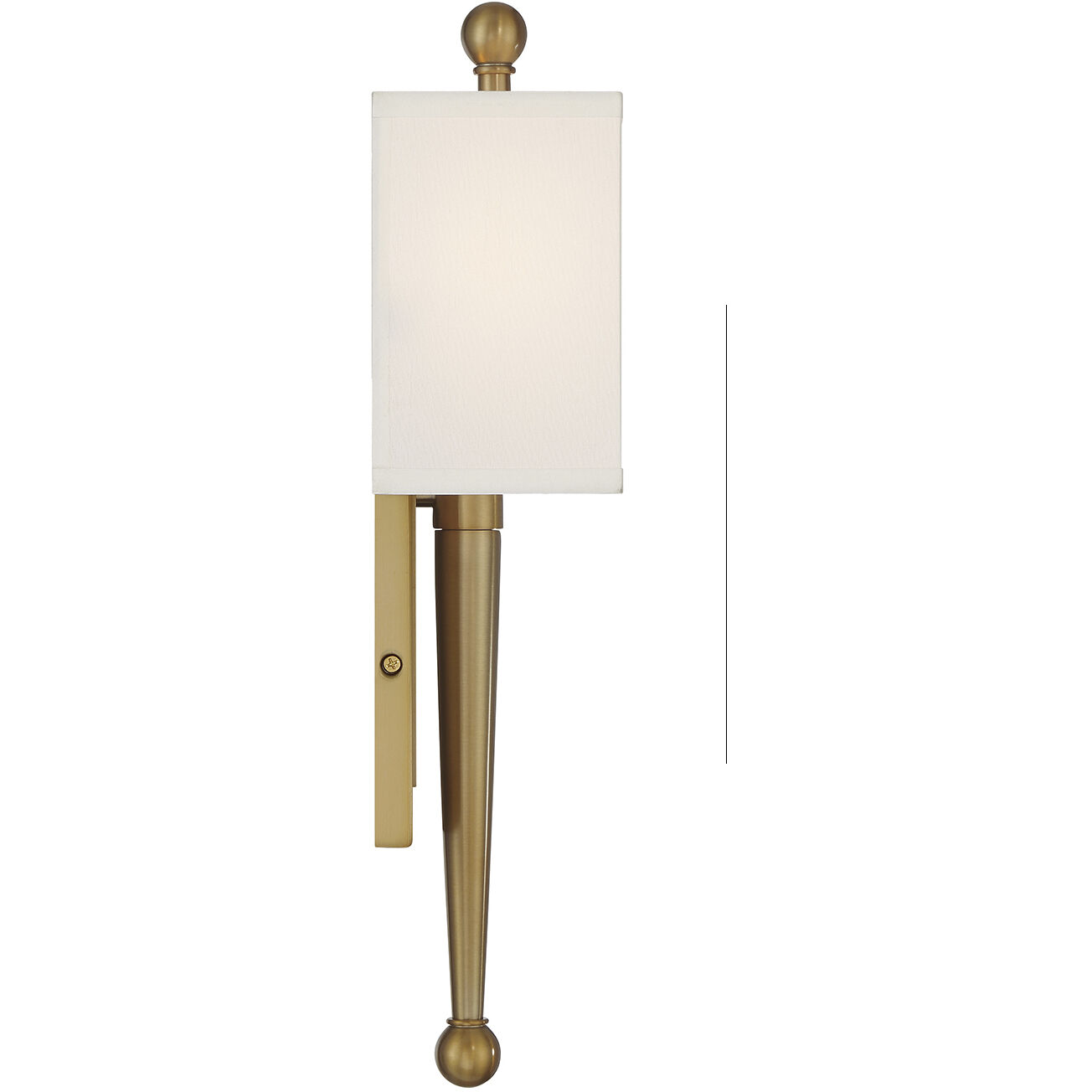 Ardson Bath Sconce Wall Light in Vibrant Gold