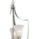 Foyer 6 Light 21 inch Brushed Nickel Chandelier Ceiling Light