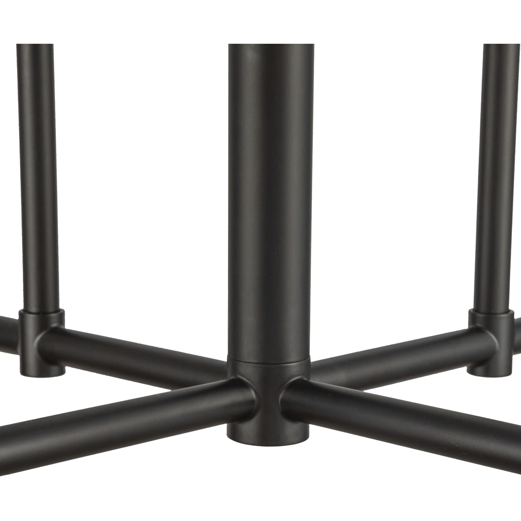 Alora Mood Plisse 8 Light 30 inch Matte Black/Opal Matte Glass Chandelier Ceiling Light