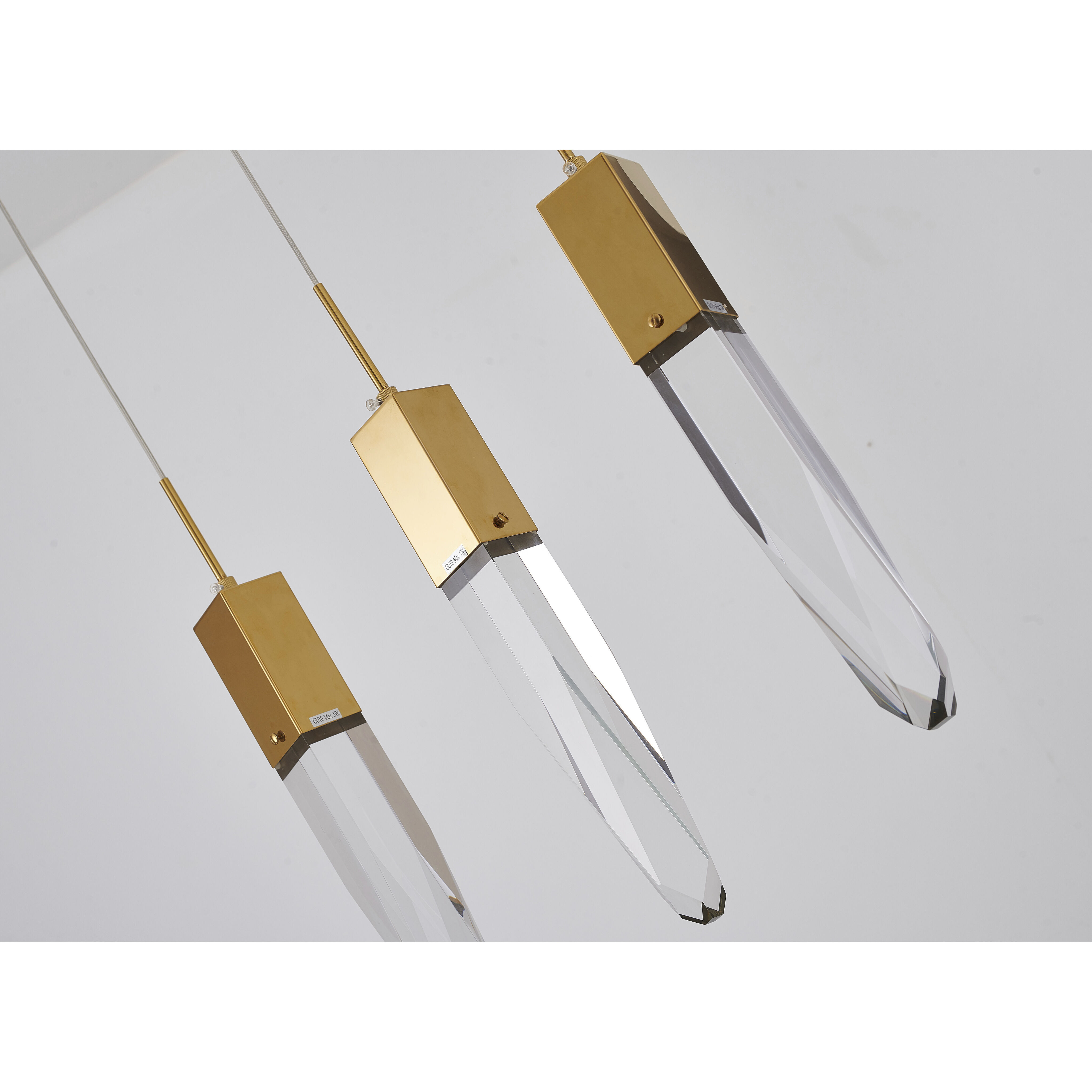 Canada 3 Light 22.05 inch Gold Island Lighting Ceiling Light