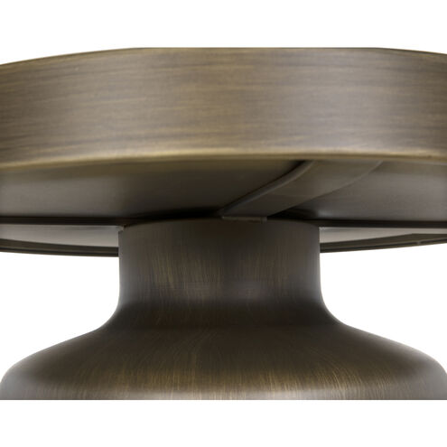 Lee 19 X 19 inch Aged Brass Side Table