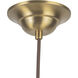 Alora Mood Crosby Pendant Ceiling Light in Brushed Gold